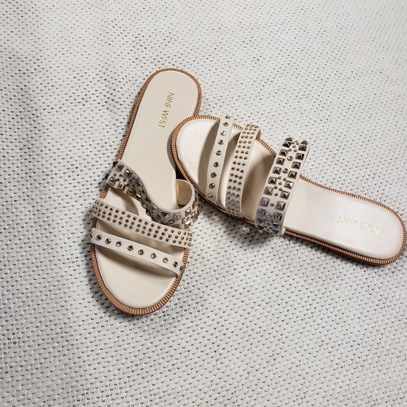 Nine West Shoes - Nine West Sandals Jellybean Studded  8M New in Box